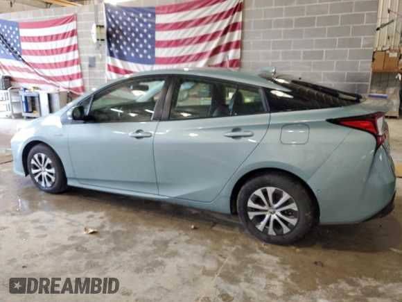 2022 Toyota Prius LE with VIN JTDL9MFU3N3034315, listed as a Copart auction lot 57041045 with 77,307 mi miles and Salvage title. Bid and sale history available at DreamBid. Image 2.