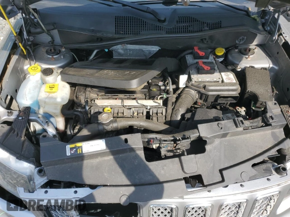 2017 Jeep Compass High Altitude with VIN 1C4NJDEBXHD191404, listed as a Copart auction lot 57209015 with 60,532 mi miles and Salvage title. Bid and sale history available at DreamBid. Image 12.