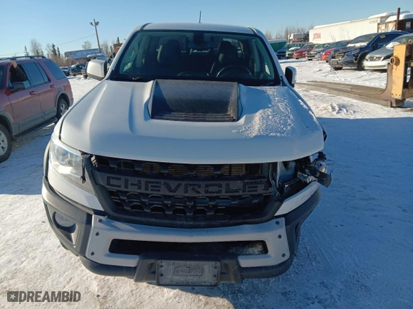 2021 Chevrolet Colorado 4WD ZR2 with VIN 1GCGTEENXM1115535, listed as a Copart auction lot 48066475 with 61,905 mi miles and Salvage Title. Bid and sale history available at carsss.com. Image 5.