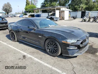 2020 Ford Mustang GT с VIN 1FA6P8CF2L5102658, выставлен на аукционе Copart как лот 59606035 с пробегом 32 706 миль миль и Списание • Salvage title. История ставок и продаж доступна на DreamBid. Изображение 4.