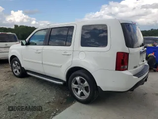 2013 Honda Pilot EX-L with VIN 5FNYF3H53DB001024, listed as a Copart auction lot 59376235 with 152,452 mi miles and Salvage title. Bid and sale history available at DreamBid. Image 2.