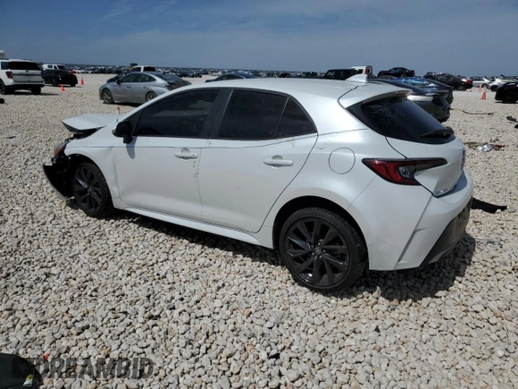 2024 Toyota Corolla Hatchback XSE with VIN JTNC4MBE1R3227741, listed as a Copart auction lot 48953725 with 0 mi miles and Salvage Title. Bid and sale history available at carsss.com. Image 2.