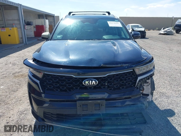 2021 Kia Sorento S with VIN KNDRG4LG5M5057404, listed as a IAAI auction lot 42170297 with 108,623 mi miles and . Bid and sale history available at DreamBid. Image 12.