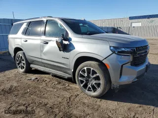 2023 Chevrolet Tahoe RST with VIN 1GNSKRKDXPR546681, listed as a Copart auction lot 83557084 with 0 mi miles and Salvage Title. Bid and sale history available at carsss.com. Image 4.
