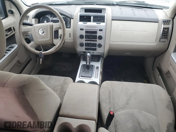 2010 Mercury Mariner with VIN 4M2CN9BG5AKJ11799, listed as a Copart auction lot 46441995 with 125,871 mi miles and Salvage Title. Bid and sale history available at DreamBid. Image 8.