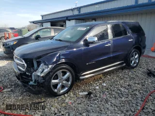 2011 Dodge Durango Citadel with VIN 1D4SE5GT2BC593923, listed as a Copart auction lot 48976765 with 149,476 mi miles and Clean Title. Bid and sale history available at carsss.com. Image 1.