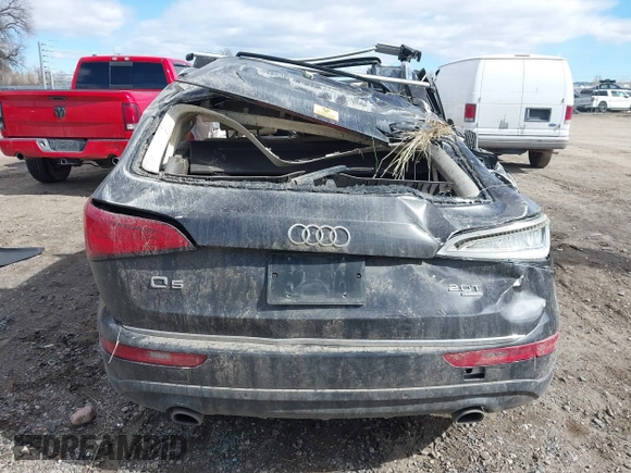 2015 Audi Q5 Premium Plus with VIN WA1LFAFP2FA050224, listed as a IAAI auction lot 41850904 with Not provided miles and . Bid and sale history available at DreamBid. Image 15.
