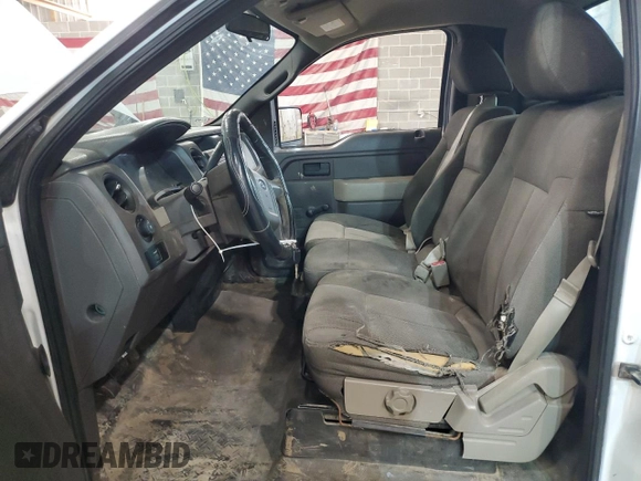 2010 Ford F-150 XL with VIN 1FTMF1C83AKA83985, listed as a Copart auction lot 44575155 with 315,277 mi miles and Salvage Title. Bid and sale history available at carsss.com. Image 7.