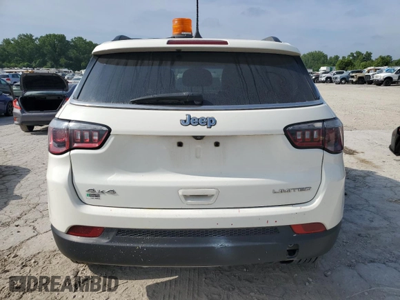 2020 Jeep Compass Limited с VIN 3C4NJDCB1LT125751, выставлен на аукционе Copart как лот 60538455 с пробегом 170 547 миль миль и Списание • Salvage title. История ставок и продаж доступна на DreamBid. Изображение 6.