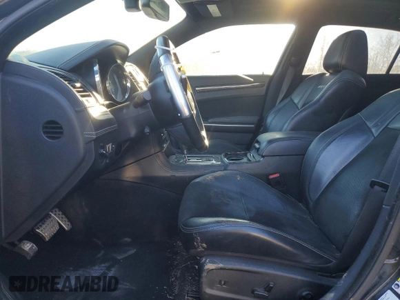 2012 Chrysler 300 SRT8 with VIN 2C3CCAFJ0CH801896, listed as a Copart auction lot 46991275 with 117,467 mi miles and Salvage Title. Bid and sale history available at carsss.com. Image 7.