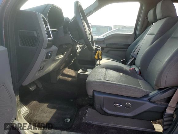 2016 Ford F-150 XL with VIN 1FTEW1CP8GKF31450, listed as a Copart auction lot 55445355 with 33,025 mi miles and Salvage title. Bid and sale history available at DreamBid. Image 7.