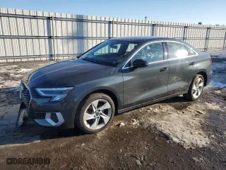 2024 Audi A3 Premium with VIN WAUAUDGY3RA093113, listed as a Copart auction lot 89104705 with 22,617 mi miles and Non Repairable. Bid and sale history available at carsss.com. Image 1.