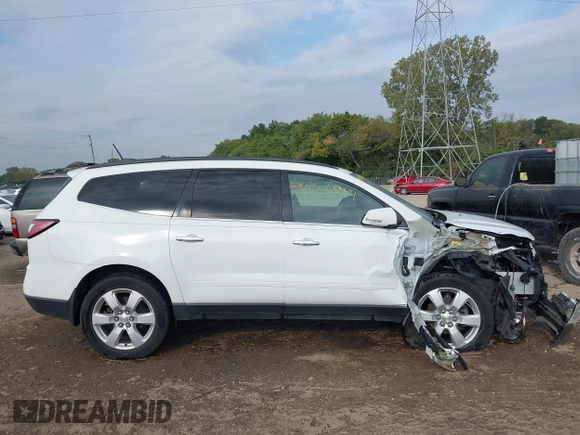 2017 Chevrolet Traverse LT with VIN 1GNKRGKD4HJ338716, listed as a IAAI auction lot 40265414 with 131,097 mi miles and . Bid and sale history available at DreamBid. Image 13.