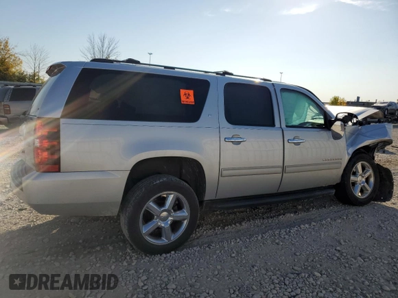 2012 Chevrolet Suburban LT with VIN 1GNSKJE72CR172827, listed as a Copart auction lot 74595184 with 0 mi miles and Clean Title. Bid and sale history available at carsss.com. Image 3.