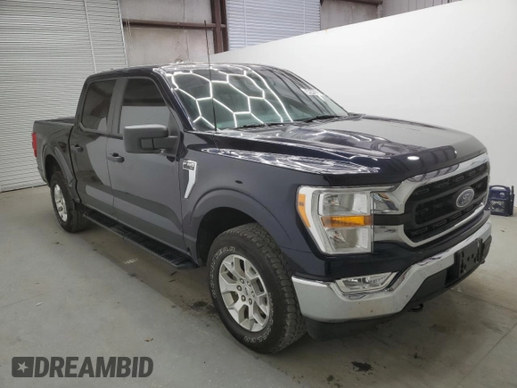 2022 Ford F-150 XL with VIN 1FTEW1EP6NFA58148, listed as a Copart auction lot 54944325 with 60,586 mi miles and Clean Title. Bid and sale history available at DreamBid. Image 4.