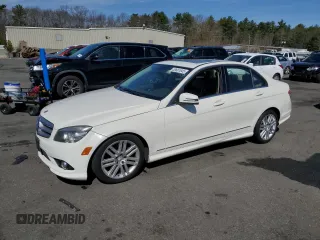 2011 Mercedes-Benz C 300 Sport with VIN WDDGF8BB4BR160042, listed as a Copart auction lot 53881645 with 173,545 mi miles and Salvage title. Bid and sale history available at DreamBid. Image 1.