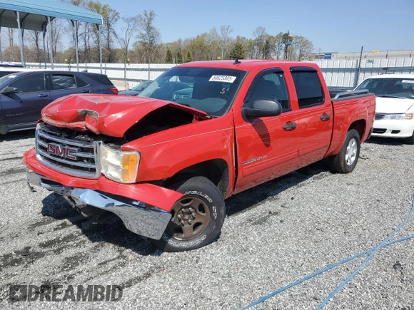 2010 GMC Sierra 1500 with VIN 3GTRCVE31AG155166, listed as a Copart auction lot 50625805 with 241,469 mi miles and Salvage Title. Bid and sale history available at DreamBid. Image 1.