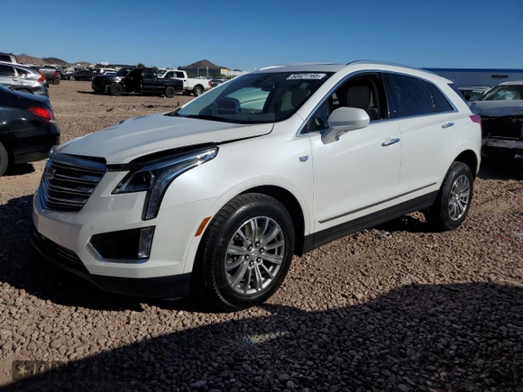 2018 Cadillac XT5 Luxury AWD with VIN 1GYKNDRS3JZ197100, listed as a Copart auction lot 50421165 with 34,911 mi miles and Salvage Title. Bid and sale history available at DreamBid. Image 1.
