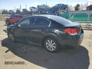 2012 Subaru Legacy Premium with VIN 4S3BMBC66C3026839, listed as a Copart auction lot 49735345 with 133,567 mi miles and Salvage title. Bid and sale history available at DreamBid. Image 2.