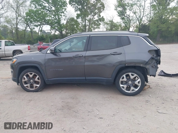2020 Jeep Compass Limited with VIN 3C4NJCCB0LT128635, listed as a IAAI auction lot 42085121 with 166,511 mi miles and . Bid and sale history available at DreamBid. Image 15.