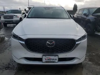 2025 Mazda CX-5 2.5 S Premium Plus Package with VIN JM3KFBEM7S0569274, listed as a Copart auction lot 43468165 with 4,922 mi miles and Salvage Title. Bid and sale history available at carsss.com. Image 5.