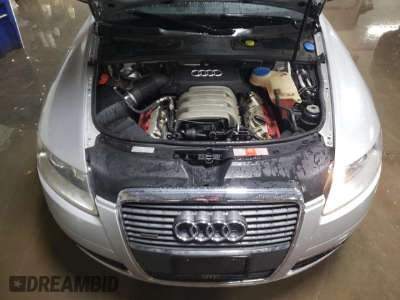 2007 Audi A6 3.2L with VIN WAUDH74F97N166433, listed as a Copart auction lot 49239765 with 159,205 mi miles and Salvage Title. Bid and sale history available at carsss.com. Image 11.