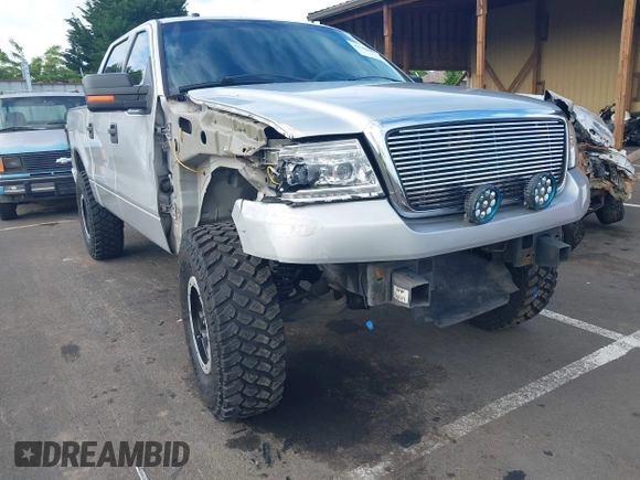 2007 Ford F-150 XLT with VIN 1FTPW12V77FB78121, listed as a IAAI auction lot 42300080 with 203,990 mi miles and . Bid and sale history available at DreamBid. Image 6.