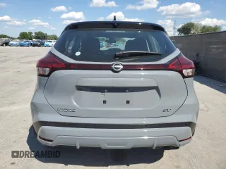 2022 Nissan Kicks SV with VIN 3N1CP5CV7NL491953, listed as a Copart auction lot 50599755 with 43,173 mi miles and Salvage Title. Bid and sale history available at DreamBid. Image 6.