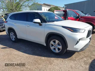 2021 Toyota Highlander L with VIN 5TDZZRAH2MS515171, listed as a IAAI auction lot 41976426 with 63,339 mi miles and . Bid and sale history available at DreamBid. Image 1.