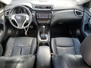 2015 Nissan Rogue SL with VIN 5N1AT2MT7FC865949, listed as a Copart auction lot 46632335 with 165,981 mi miles and Salvage Title. Bid and sale history available at carsss.com. Image 8.