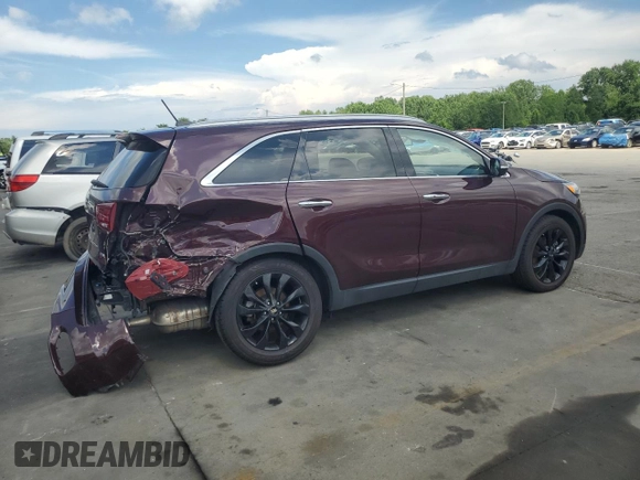 2020 Kia Sorento EX with VIN 5XYPH4A59LG709498, listed as a Copart auction lot 64867935 with 53,766 mi miles and Clean title. Bid and sale history available at DreamBid. Image 3.