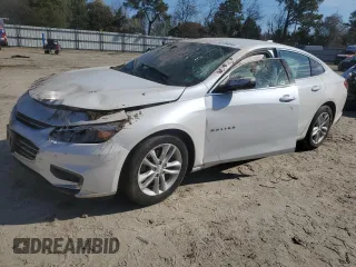 2016 Chevrolet Malibu LT with VIN 1G1ZE5ST2GF216851, listed as a Copart auction lot 50704815 with 75,069 mi miles and Salvage Title. Bid and sale history available at carsss.com. Image 1.
