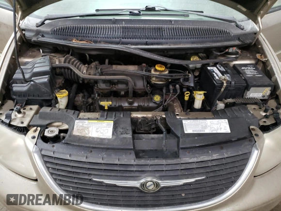 2002 Chrysler Town & Country Limited with VIN 2C8GP64L72R797145, listed as a Copart auction lot 46224075 with 161,003 mi miles and Clean Title. Bid and sale history available at carsss.com. Image 12.