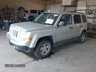 2011 Jeep Patriot Sport with VIN 1J4NT1GA1BD216236, listed as a IAAI auction lot 41318655 with 34,263 mi miles and . Bid and sale history available at carsss.com. Image 17.