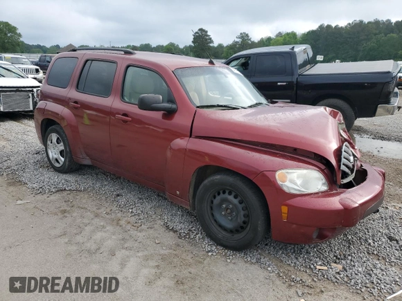 2009 Chevrolet HHR LS with VIN 3GNCA13B99S576163, listed as a Copart auction lot 54118575 with 160,029 mi miles and Salvage Title. Bid and sale history available at DreamBid. Image 4.
