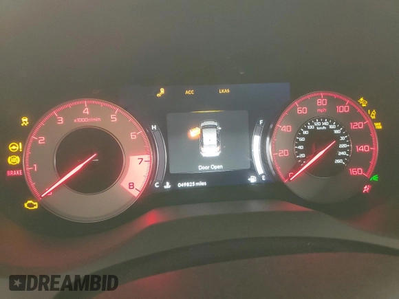 2020 Acura RDX w/A-Spec Pkg with VIN 5J8TC1H69LL001722, listed as a Copart auction lot 47901365 with 49,825 mi miles and Salvage Title. Bid and sale history available at carsss.com. Image 9.