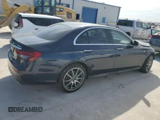 2023 Mercedes-Benz E 350 with VIN W1KZF8EB8PB111186, listed as a Copart auction lot 47231655 with 22,537 mi miles and Salvage Title. Bid and sale history available at DreamBid. Image 3.