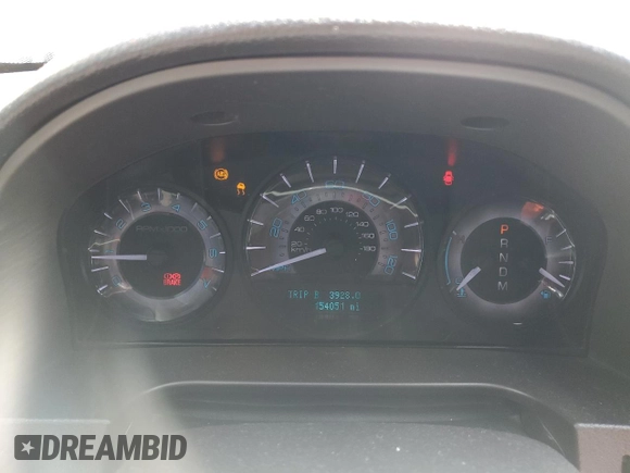 2010 Mercury Milan Premier with VIN 3MEHM0JG7AR653072, listed as a Copart auction lot 55734735 with 154,051 mi miles and Salvage title. Bid and sale history available at DreamBid. Image 9.