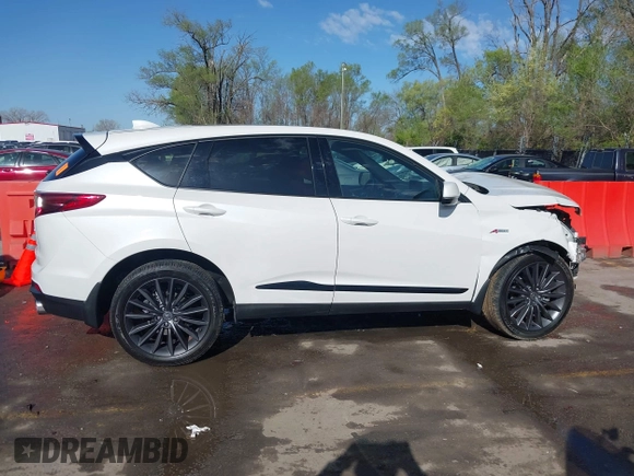 2023 Acura RDX Advance with VIN 5J8TC2H84PL009417, listed as a IAAI auction lot 41996330 with 24,486 mi miles and . Bid and sale history available at DreamBid. Image 13.