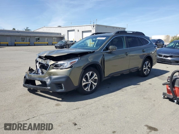 2022 Subaru Outback Limited XT with VIN 4S4BTGND9N3250147, listed as a Copart auction lot 56935445 with 25,191 mi miles and Salvage title. Bid and sale history available at DreamBid. Image 1.