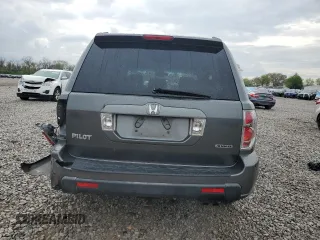 2007 Honda Pilot EX-L with VIN 2HKYF18507H534667, listed as a Copart auction lot 53900035 with 248,273 mi miles and Salvage Title. Bid and sale history available at carsss.com. Image 6.