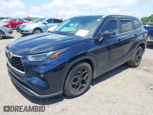 2023 Toyota Highlander L with VIN 5TDKDRAH3PS044250, listed as a IAAI auction lot 42322881 with 50,454 mi miles and . Bid and sale history available at DreamBid. Image 17.