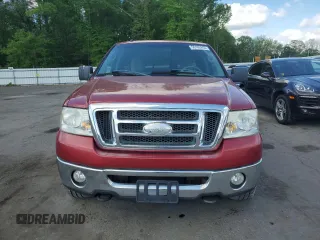 2008 Ford F-150 STX with VIN 1FTRX14W48FA50562, listed as a Copart auction lot 56163265 with 121,496 mi miles and Clean title. Bid and sale history available at DreamBid. Image 5.