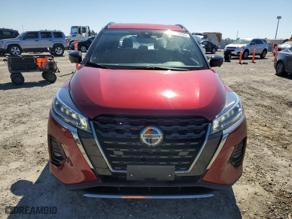 2021 Nissan Kicks SR with VIN 3N1CP5DV5ML529760, listed as a Copart auction lot 50410435 with 38,367 mi miles and Salvage Title. Bid and sale history available at carsss.com. Image 5.
