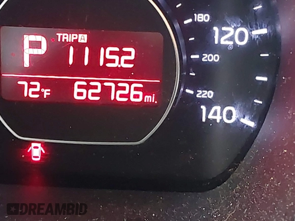 2018 Kia Soul with VIN KNDJN2A21J7505300, listed as a IAAI auction lot 41559693 with 62,726 mi miles. Bid and sale history available at carsss.com. Image 15.