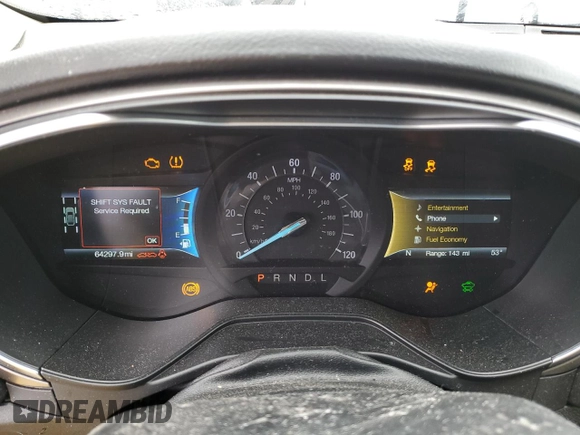 2019 Ford Fusion Hybrid SEL with VIN 3FA6P0MU8KR202080, listed as a Copart auction lot 73663612 with 64,297 mi miles. Bid and sale history available at carsss.com. Image 9.