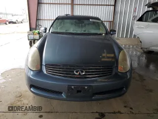 2005 Infiniti G35 Coupe with VIN JNKCV54E55M423981, listed as a Copart auction lot 82235474 with 168,144 mi miles and Clean Title. Bid and sale history available at carsss.com. Image 5.