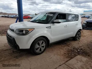 2016 Kia Soul with VIN KNDJN2A2XG7274163, listed as a Copart auction lot 48943835 with 108,164 mi miles and Salvage Title. Bid and sale history available at carsss.com. Image 1.