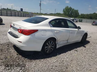 2017 Infiniti Q50 2.0t Sport with VIN JN1CV7AR4HM682389, listed as a Copart auction lot 80712394 with 112,492 mi miles and Salvage Title. Bid and sale history available at carsss.com. Image 3.