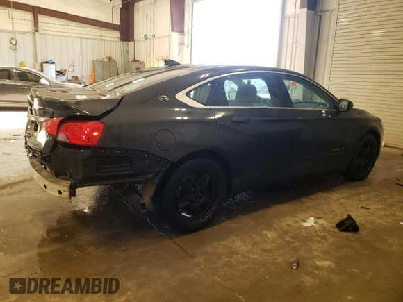 2015 Chevrolet Impala LS with VIN 2G11X5SLXF9164934, listed as a Copart auction lot 47576725 with 156,758 mi miles and Non Repairable. Bid and sale history available at DreamBid. Image 3.
